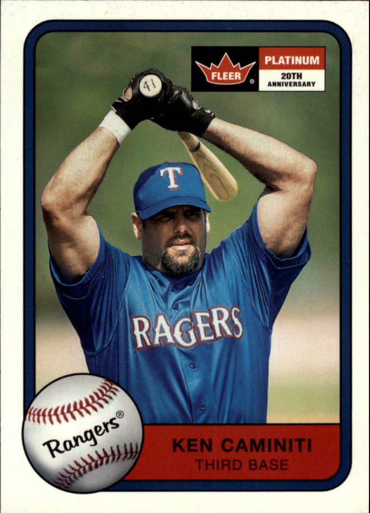 2001 Fleer Platinum #153 Ken Caminiti - Condition: Mint or NM-MT ...