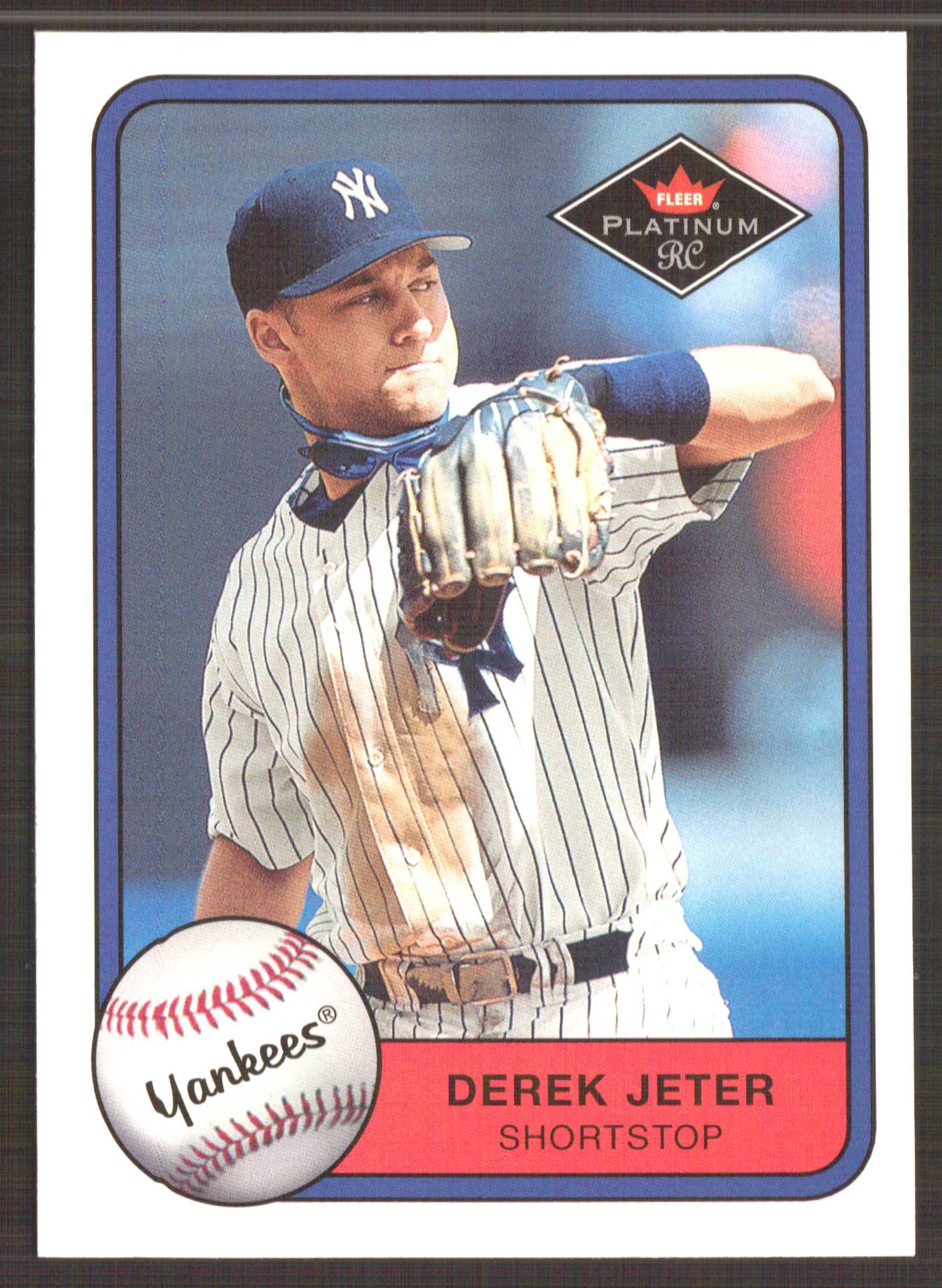 2001 Fleer Platinum #332 Derek Jeter