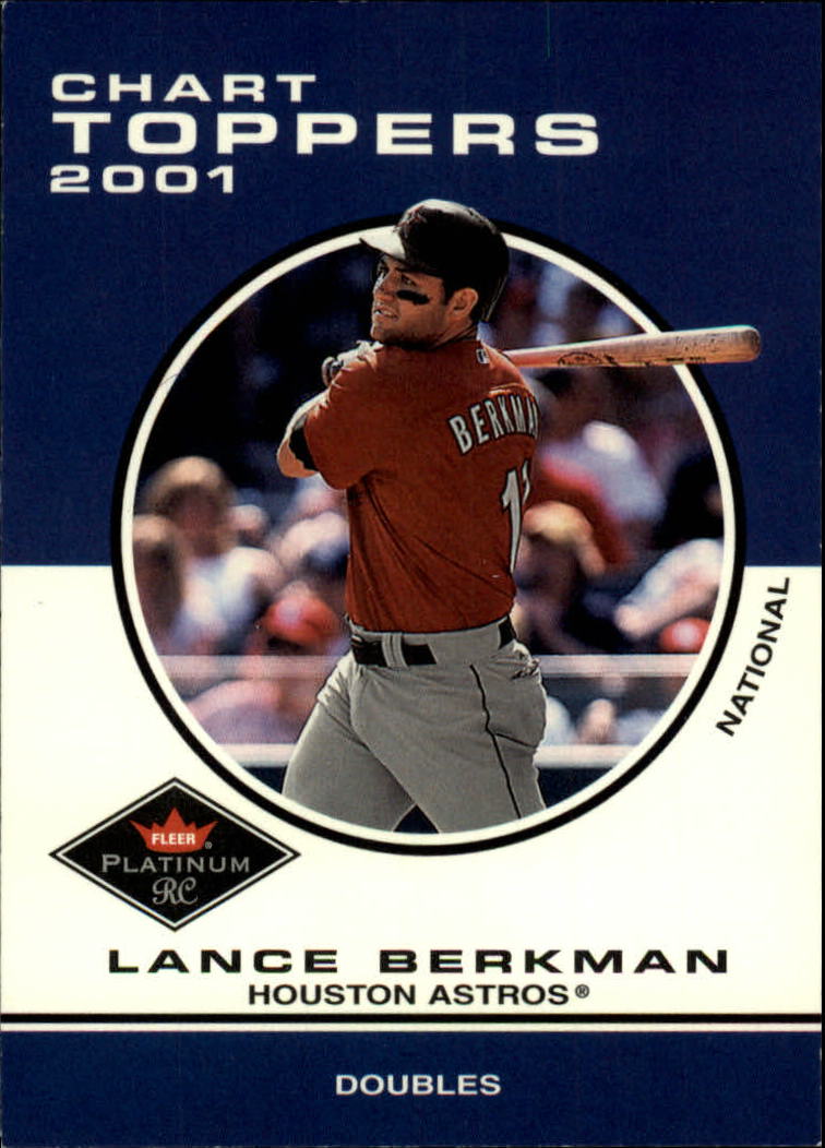 2001 Fleer Platinum #430 Lance Berkman CT