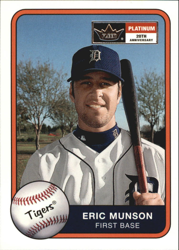2001 Fleer Platinum Parallel #147 Eric Munson