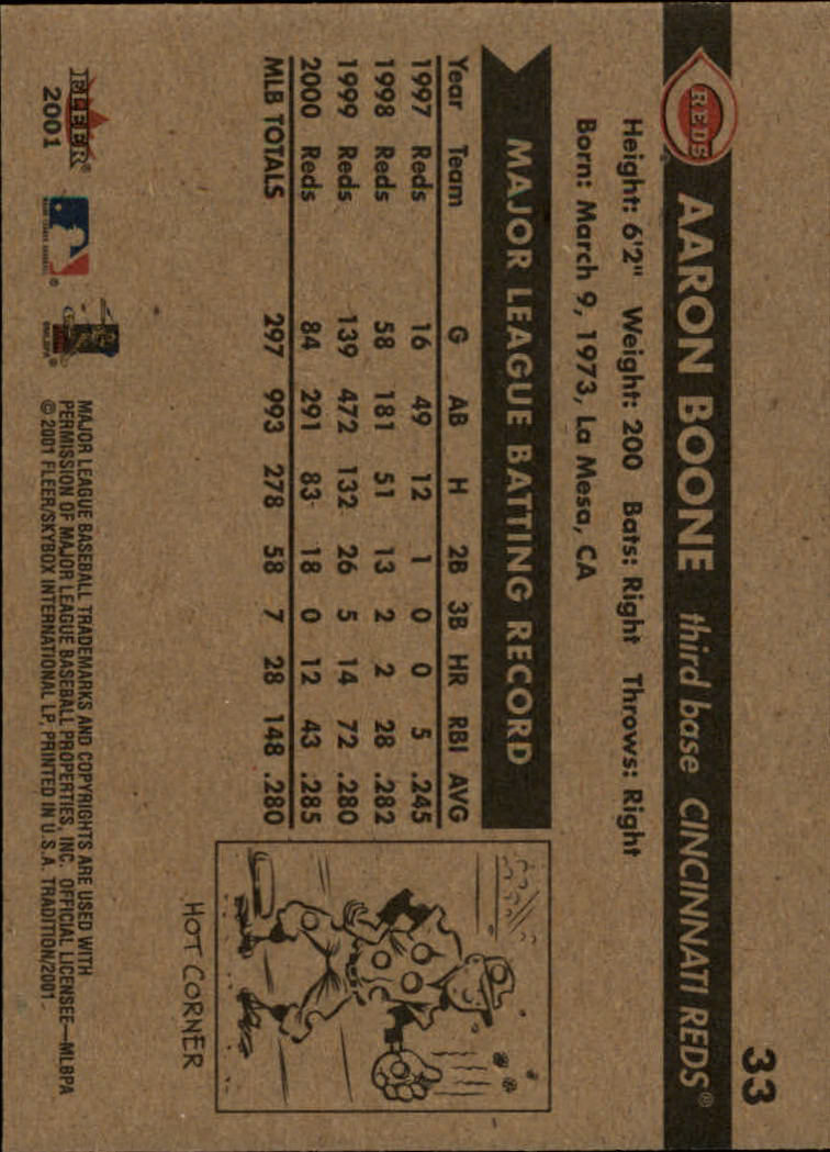 A2341- 2001 Fleer Tradition Baseball Card #s 1-250 -You Pick- 15+ FREE US SHIP - Picture 63 of 475