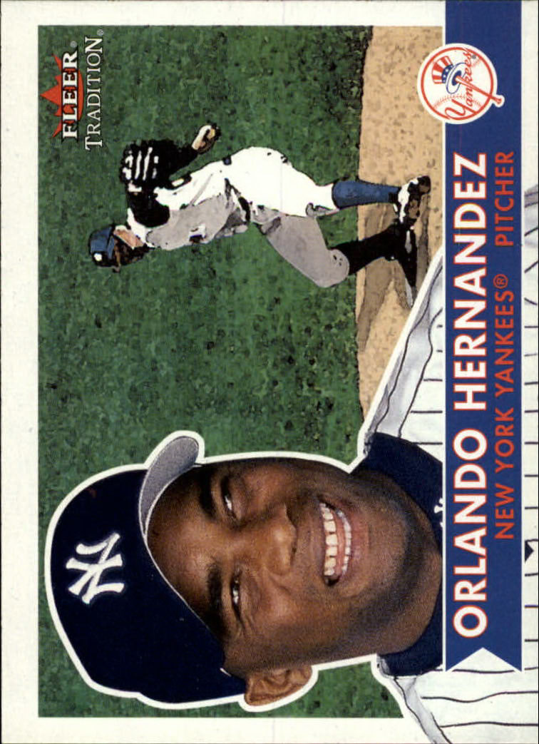 2001 Fleer Tradition #43 Orlando Hernandez