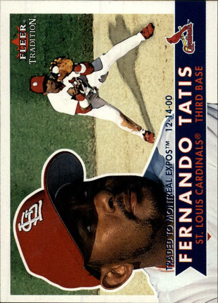A2341- 2001 Fleer Tradition Baseball Card #s 1-250 -You Pick- 15+ FREE US SHIP - Picture 224 of 475