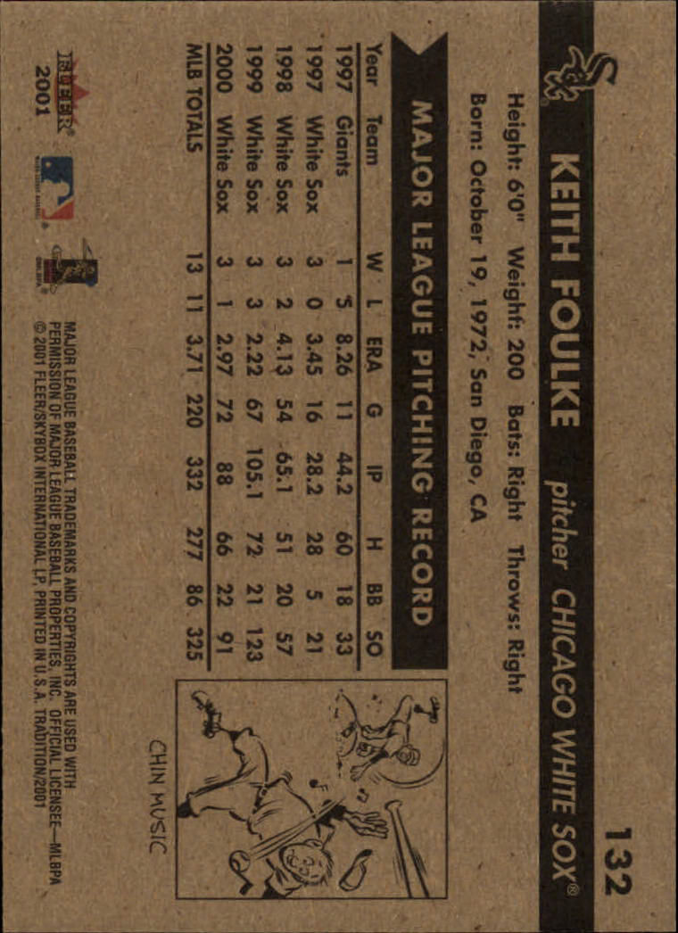A2341- 2001 Fleer Tradition Baseball Card #s 1-250 -You Pick- 15+ FREE US SHIP - Picture 251 of 475