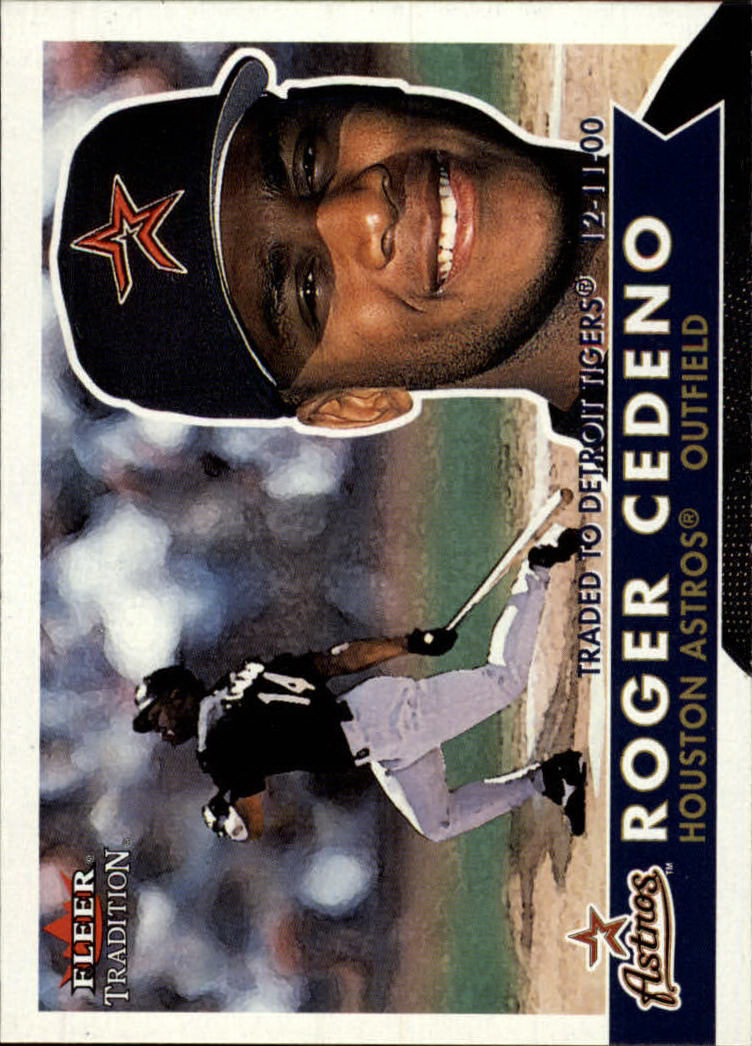A2341- 2001 Fleer Tradition Baseball Card #s 1-250 -You Pick- 15+ FREE US SHIP - Picture 304 of 475
