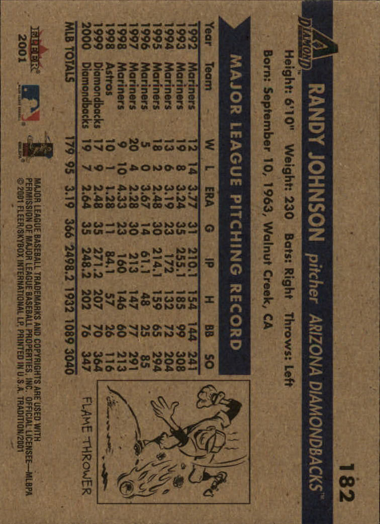 A2341- 2001 Fleer Tradition Baseball Card #s 1-250 -You Pick- 15+ FREE US SHIP - Picture 347 of 475