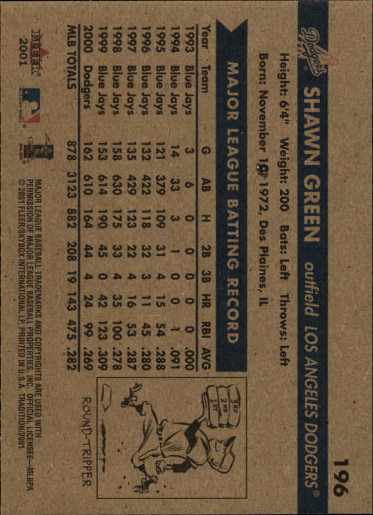 A2341- 2001 Fleer Tradition Baseball Card #s 1-250 -You Pick- 15+ FREE US SHIP - Picture 371 of 475
