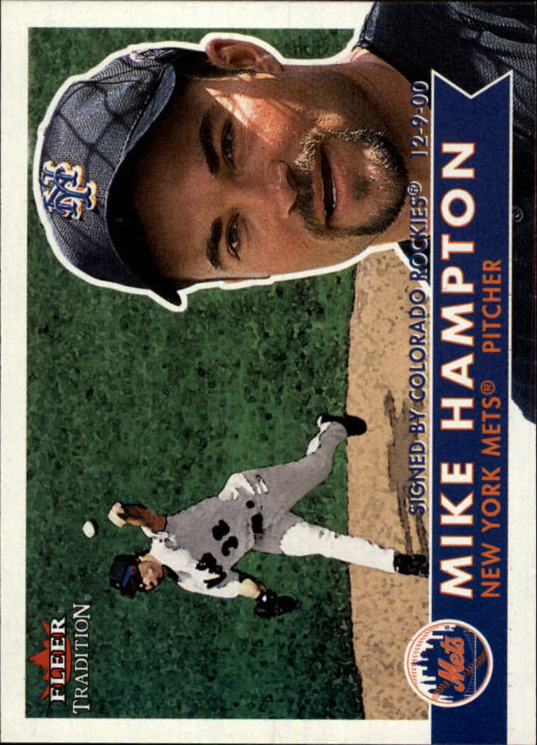 A2341- 2001 Fleer Tradition Baseball Card #s 1-250 -You Pick- 15+ FREE US SHIP - Picture 416 of 475