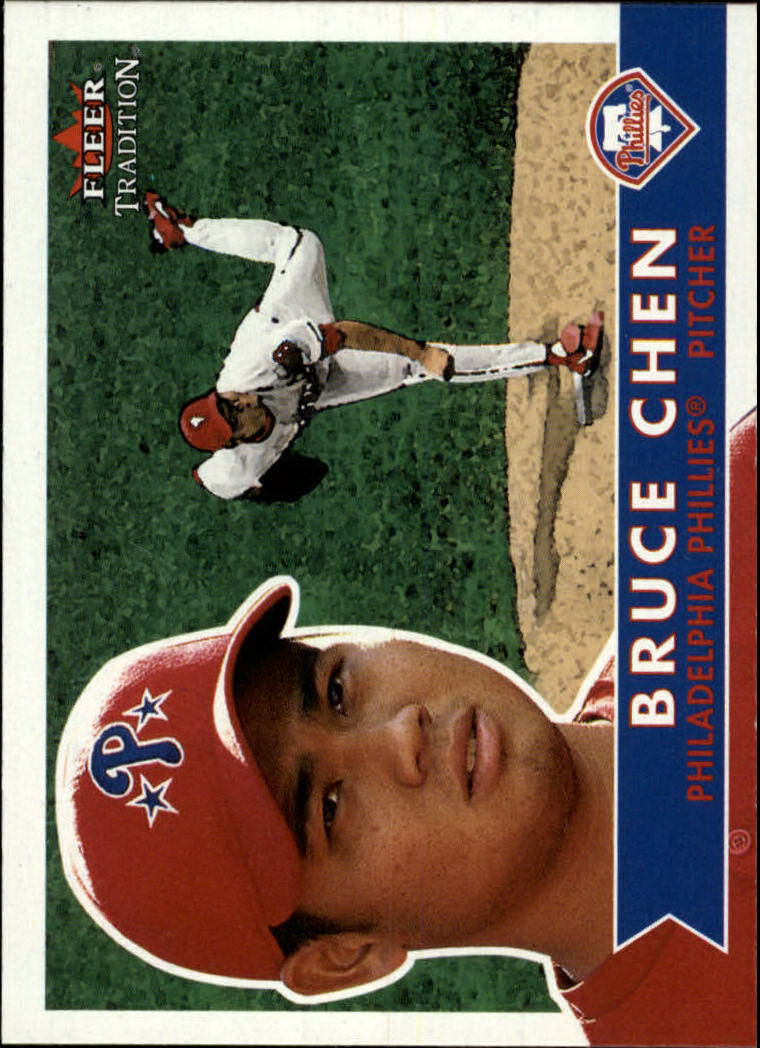 2001 Fleer Tradition #225 Bruce Chen