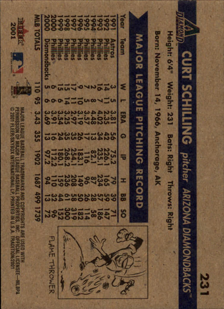 A2341- 2001 Fleer Tradition Baseball Card #s 1-250 -You Pick- 15+ FREE US SHIP - Picture 437 of 475