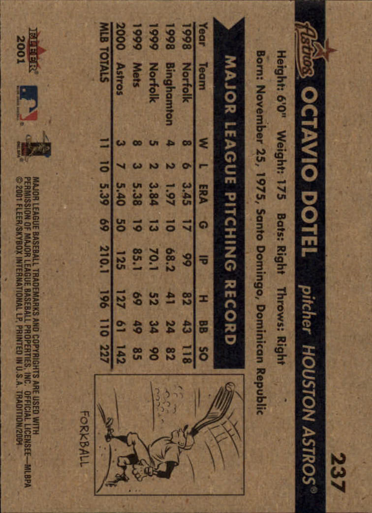 A2341- 2001 Fleer Tradition Baseball Card #s 1-250 -You Pick- 15+ FREE US SHIP - Picture 449 of 475