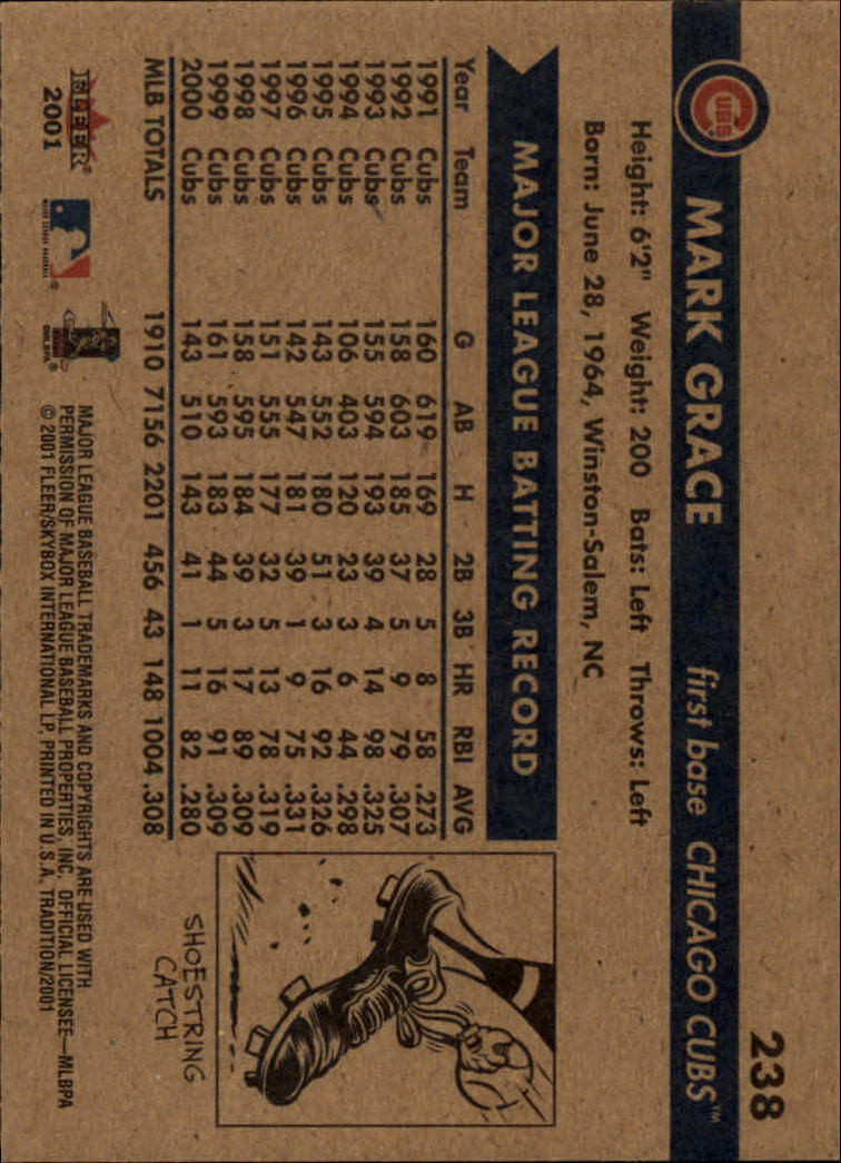 A2341- 2001 Fleer Tradition Baseball Card #s 1-250 -You Pick- 15+ FREE US SHIP - Picture 451 of 475