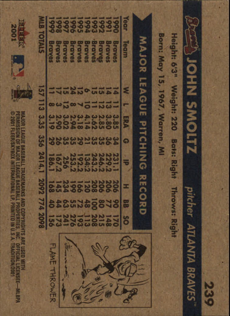 A2341- 2001 Fleer Tradition Baseball Card #s 1-250 -You Pick- 15+ FREE US SHIP - Picture 453 of 475