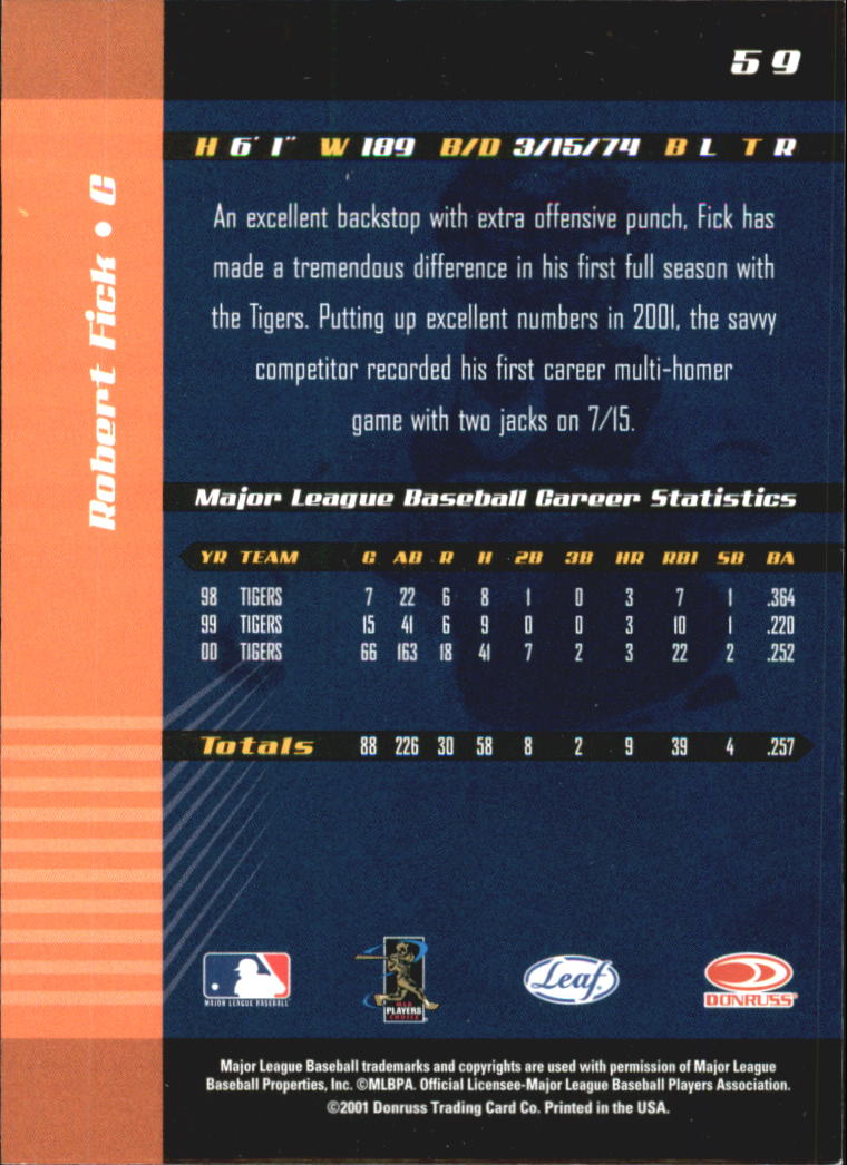 2001 Leaf Limited Baseball "Main Set" Base Cards #1 to #150 - Picture 115 of 269