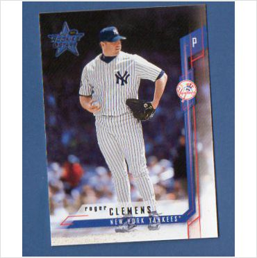 2001 Leaf Rookies and Stars #22 Roger Clemens