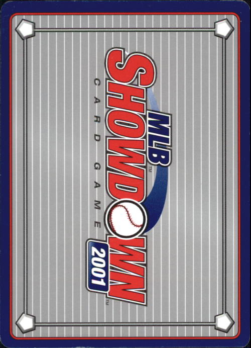 2001 MLB Showdown Pennant Run #20 Derek Bell back image