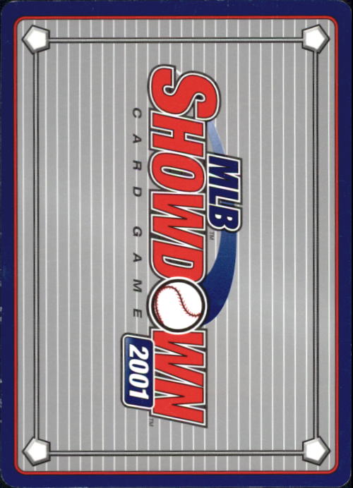 2001 MLB Showdown Pennant Run #30 Craig House back image