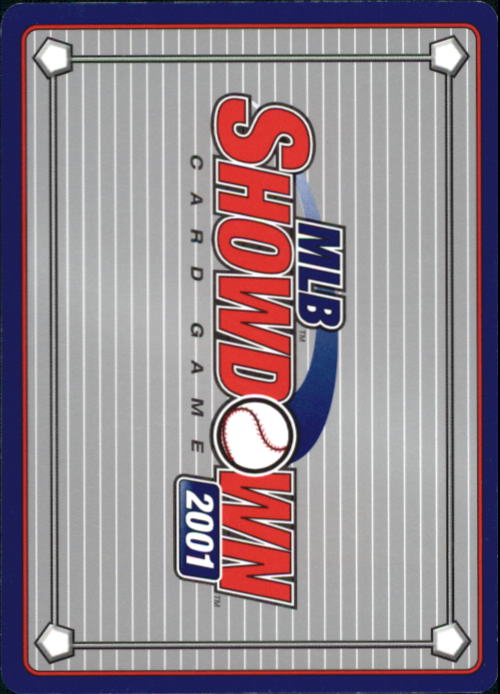 2001 MLB Showdown Pennant Run #93 Bubba Trammell back image