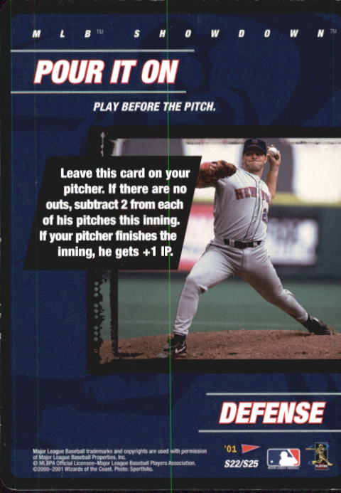 2001 MLB Showdown Pennant Run Strategy #S22 A.Leiter/Pour It On