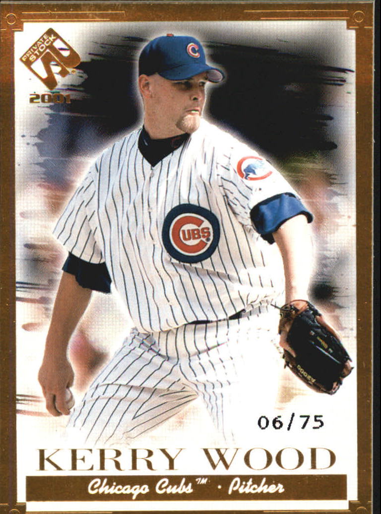 2001 Private Stock Gold Portraits #25 Kerry Wood