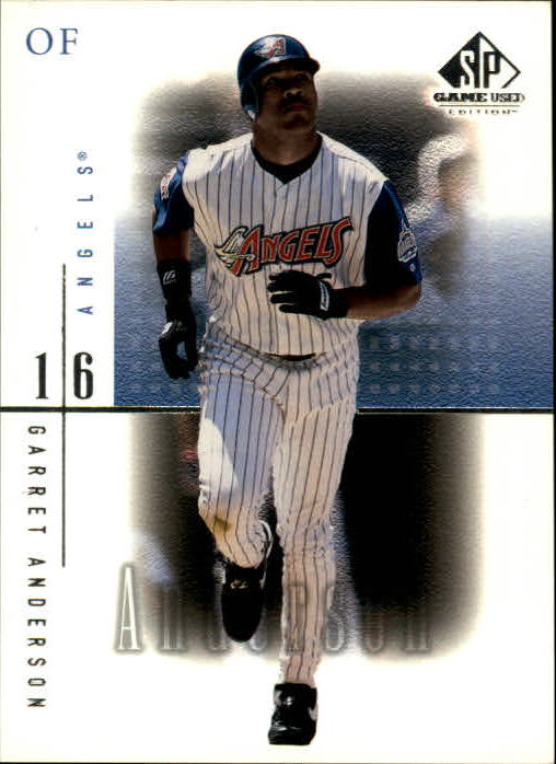2001 SP Game Used Edition #1 Garret Anderson
