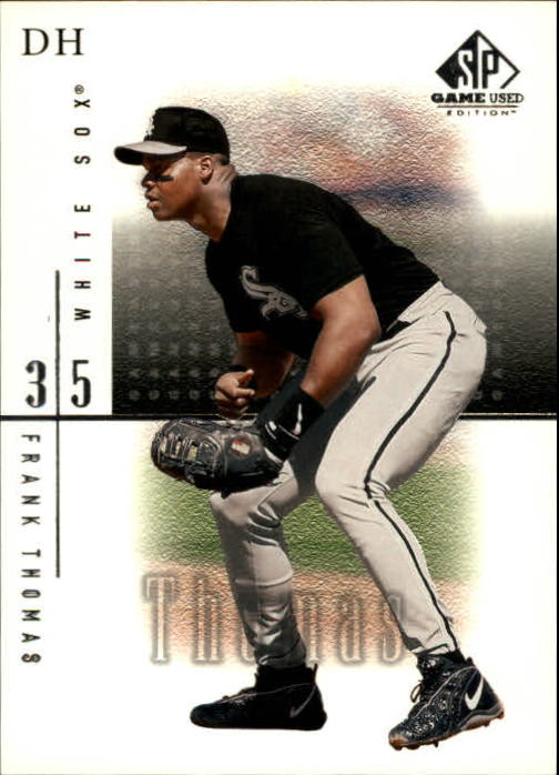2001 SP Game Used Edition #24 Frank Thomas