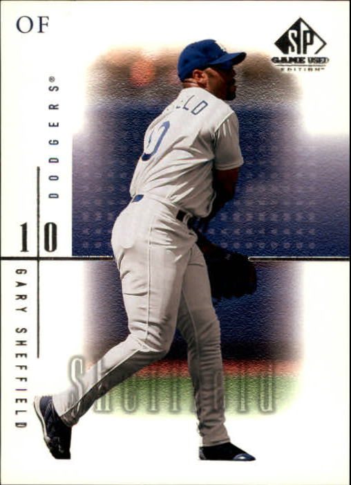 2001 SP Game Used Edition #42 Gary Sheffield