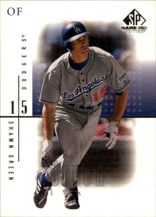 2001 SP Game Used Edition #43 Shawn Green