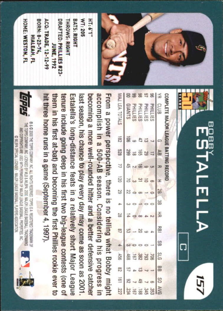 B0432- 2001 Topps Home Team Advantage BB #s 1-251 -You Pick- 15+ FREE US SHIP - Picture 235 of 385