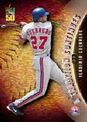 2001 Topps A Tradition Continues #TRC21 Vladimir Guerrero