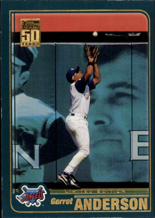 2001 Topps Limited #4 Garret Anderson