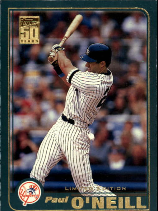 2001 Topps Limited #30 Paul O'Neill