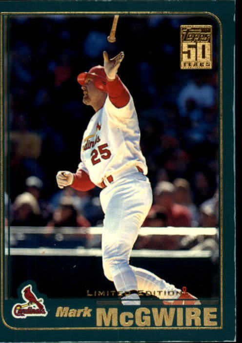 2001 Topps Limited #50 Mark McGwire