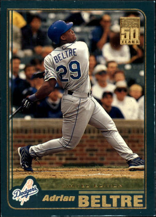 2001 Topps Limited #166 Adrian Beltre
