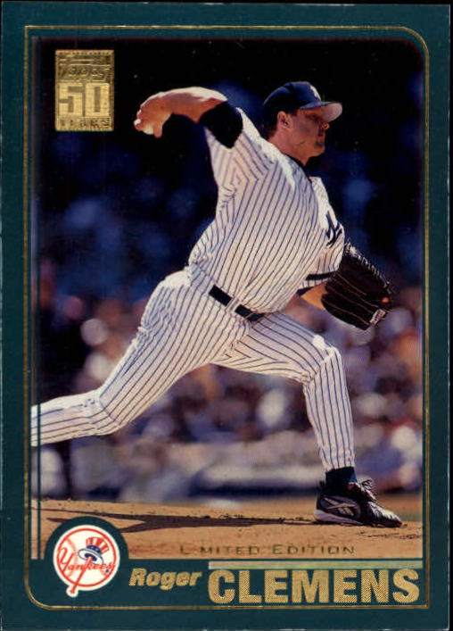 2001 Topps Limited #170 Roger Clemens