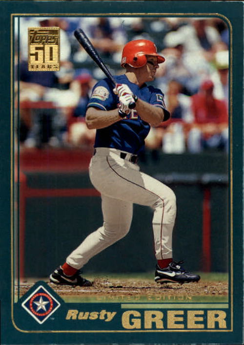 2001 Topps Limited #215 Rusty Greer