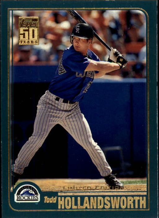 2001 Topps Limited #218 Todd Hollandsworth