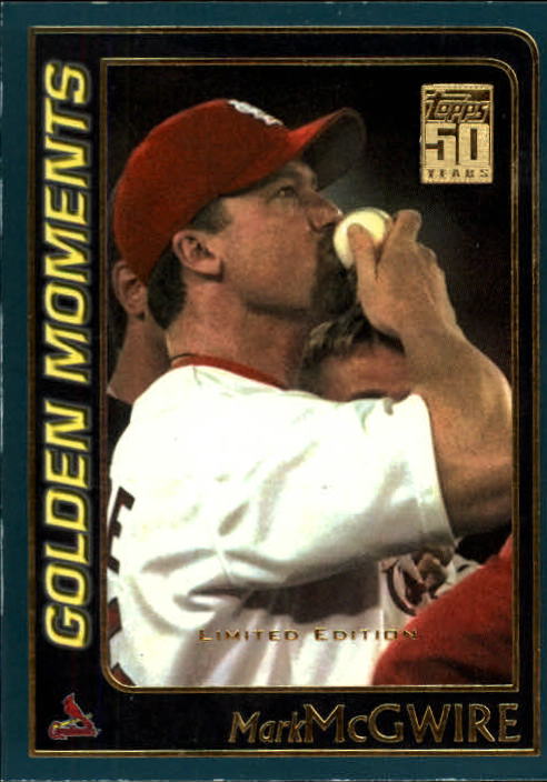 2001 Topps Limited #377 Mark McGwire GM