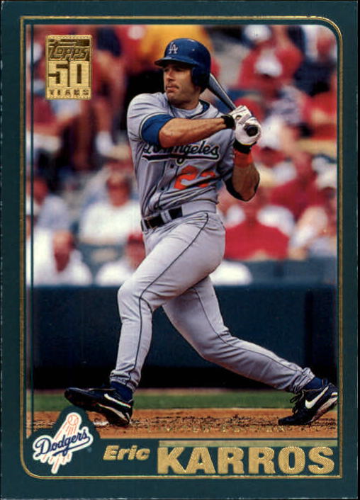 2001 Topps Limited #455 Eric Karros