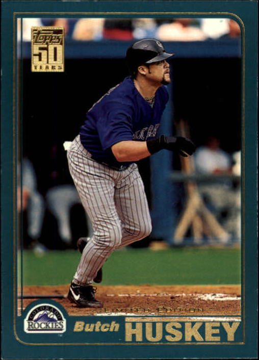 2001 Topps Limited #535 Butch Huskey