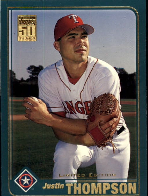 2001 Topps Limited #668 Justin Thompson