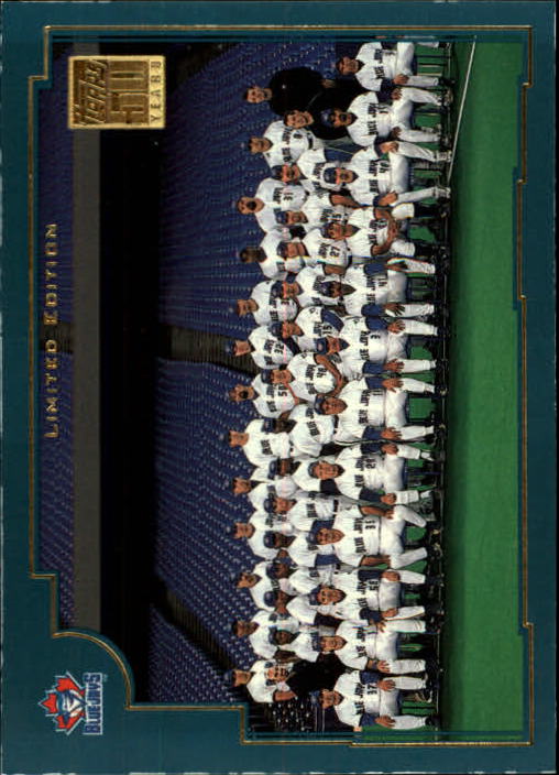 2001 Topps Limited #781 Toronto Blue Jays TC