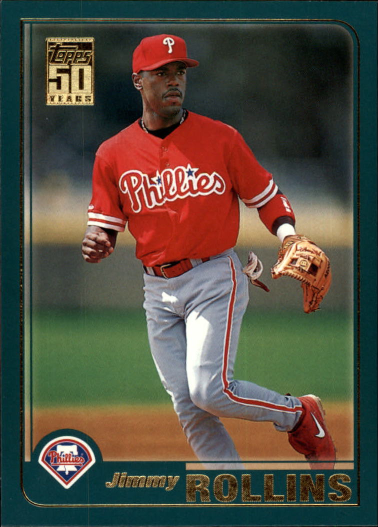 2001 Topps Traded #T66 Jimmy Rollins - NM-MT