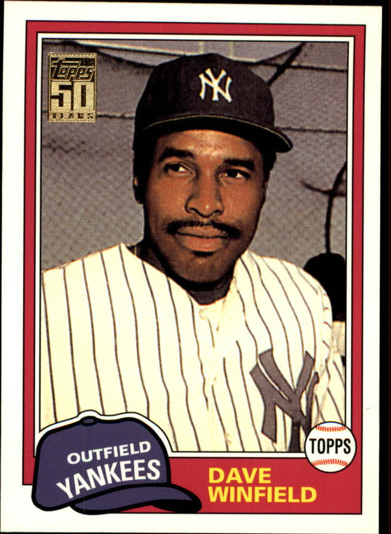 2001 Topps Traded #T103 Dave Winfield 81