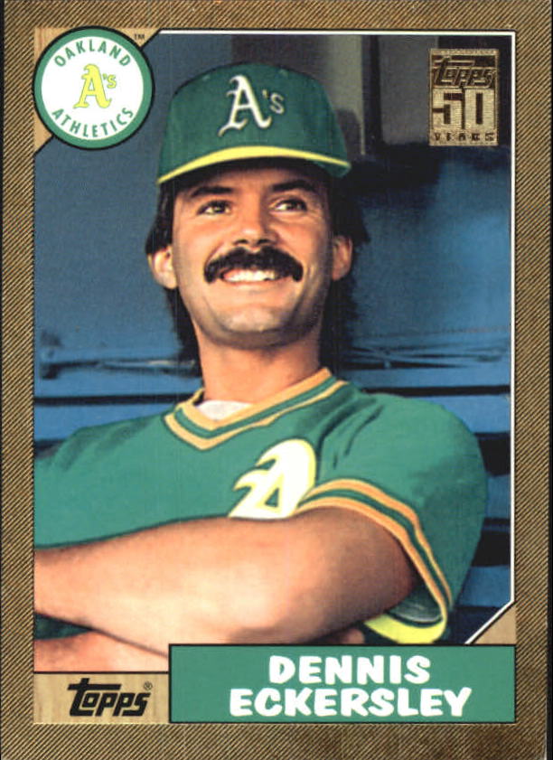 2001 Topps Traded Gold #T125 Dennis Eckersley 87