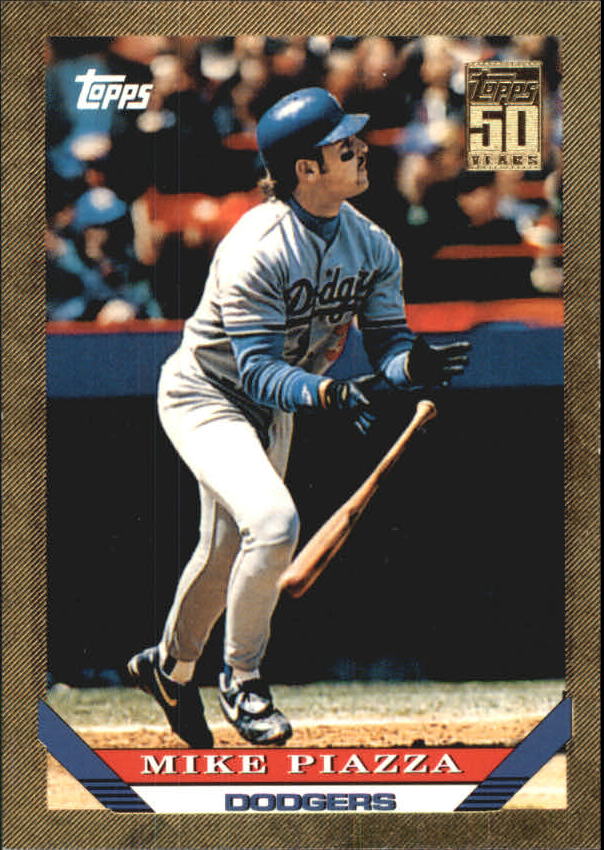 2001 Topps Traded Gold #T138 Mike Piazza 93