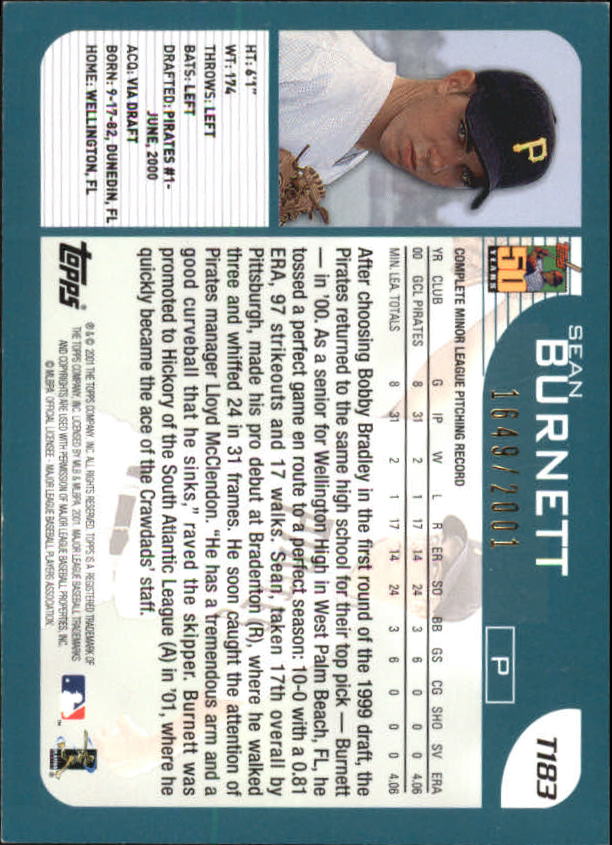 Sports Card Back
