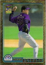 2001 Topps Traded Gold #T202 Horacio Estrada