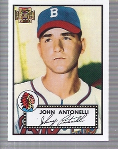 2001 Topps Archives #1 Johnny Antonelli 52