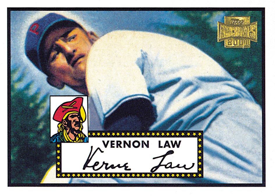 2001 Topps Archives #7 Vernon Law 52